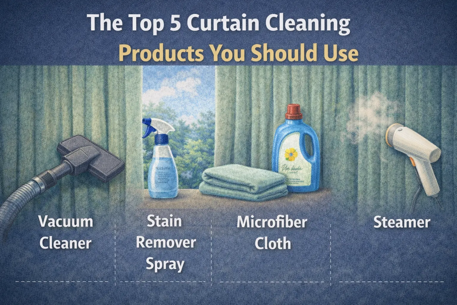 The Top 5 Curtain Cleaning Products